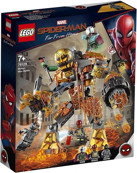 LEGO 76128 Super Heroes Molten Man Savaşı ürün görseli 1