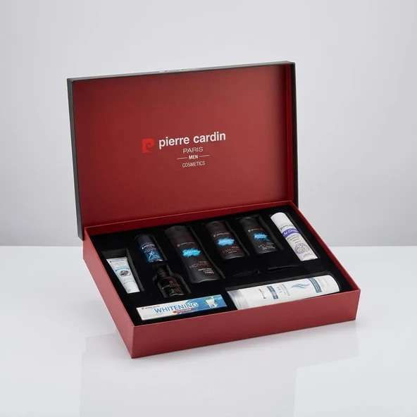 Pierre Cardin Men Cosmetics 11 Parça Kapsamlı Erkek Bakım ve Hijyen Seti ürün görseli 1