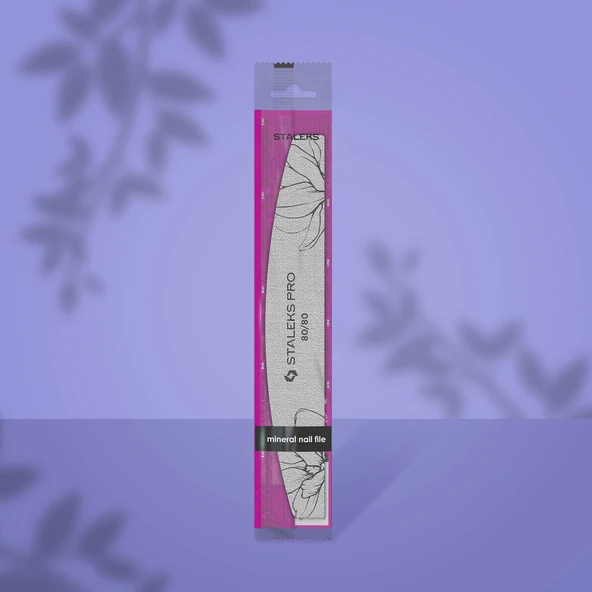Staleks Expert Yarım Ay Kağıt Tırnak Törpüsü 80-80 Grit ürün görseli 1