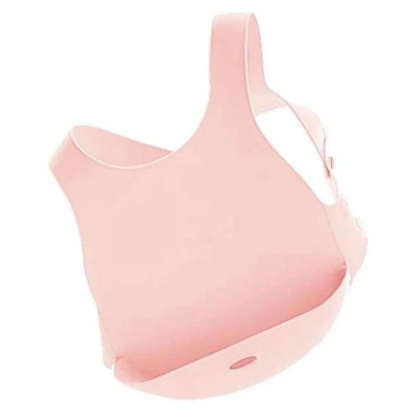 Oioi Silikon Mama Önlüğü Pinky Pink ürün görseli 1