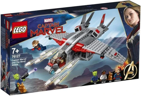LEGO 76127 Super Heroes Captain Marvel and The Skrull Attack ürün görseli 1