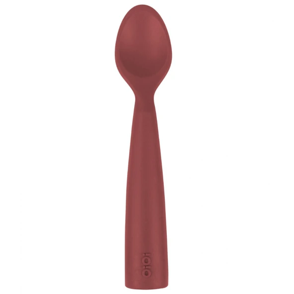 Oioi Nam Nam Silikon Mama Kaşığı Velvet Rose ürün görseli 1