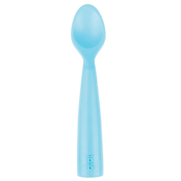 Oioi Nam Nam Silikon Mama Kaşığı Mineral Blue ürün görseli 1
