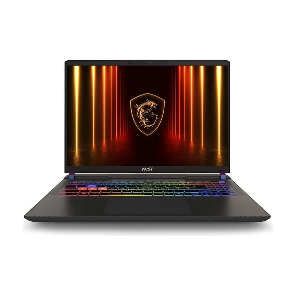 MSI Msı Vector 16 Hx Aı A2XWIG-090XTR Intel Core Ultra 9-275HX 32GB Ram 2tb SSD Geforce Rtx 5080 16GB 175W Freedos K23 ürün görseli 1
