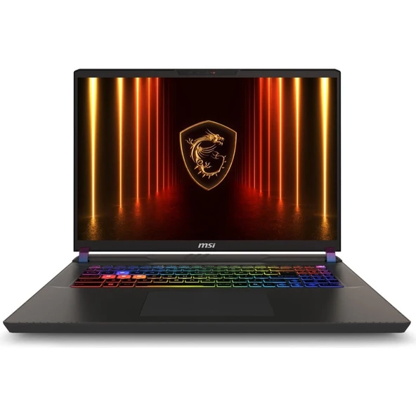 MSI VECTOR 17 HX AI A2XWHG-086TR Intel Core Ultra 7 255HX 32GB 1TB SSD RTX5070Ti Windows 11 Home 17" QHD+ 240Hz Taşınabilir Bilgisayar ürün görseli 1