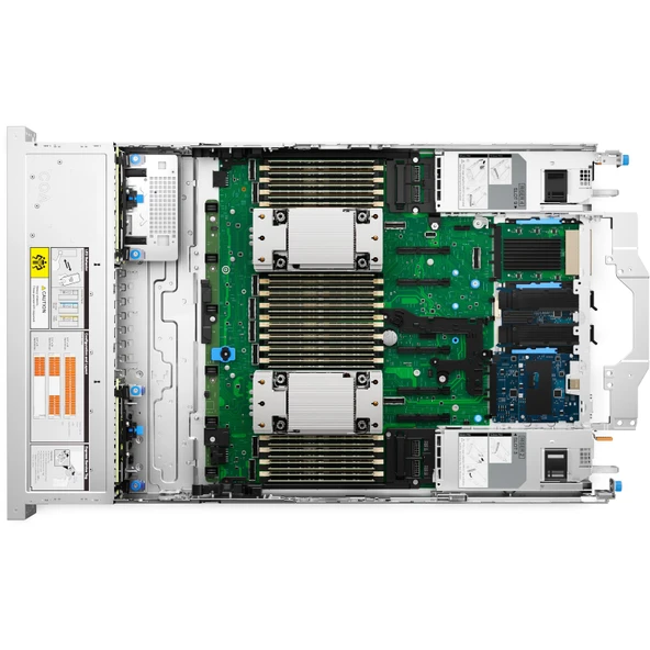 DELL POWEREDGE R770 XEON 2x6515P-64GB DDR5 RDIMM-2X480GB SSD-2x1100w Rack Sunucu ürün görseli 1