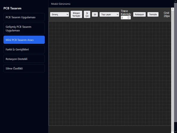 PCB Design Tool Mini PCB Tasarım Aracı - Resim 6