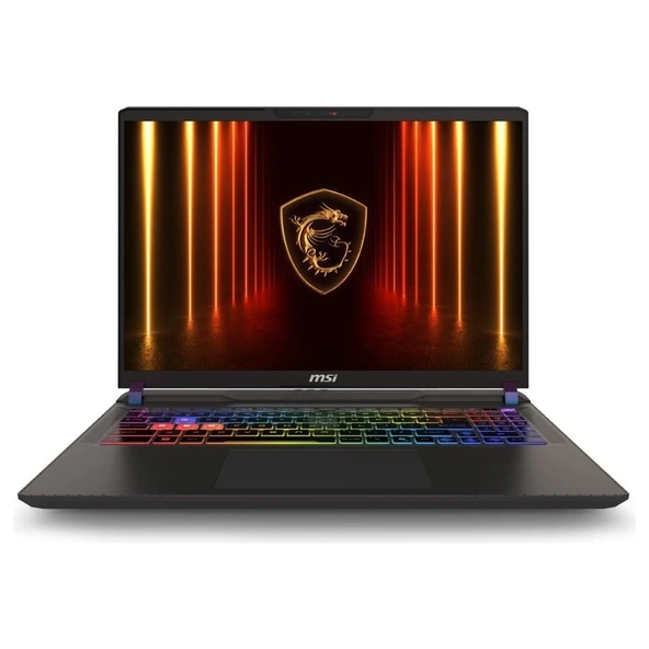 MSI Msı Vector 16 Hx Aı A2XWIG-089TR Intel Core Ultra 9 275HX 8 GB Ram 1 Tb SSD RTX5080 16" 240Hz Freedos K3 ürün görseli 1