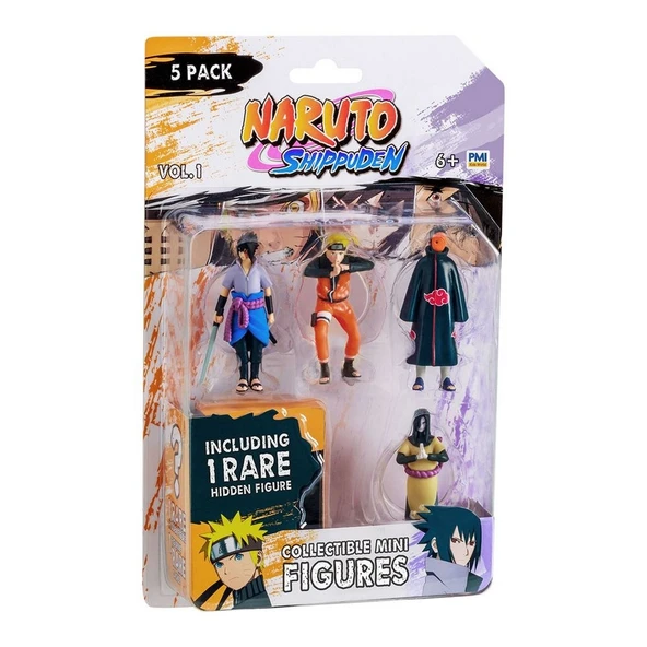 Naruto 5'li Koleksiyon Figür Seti - Resim 6