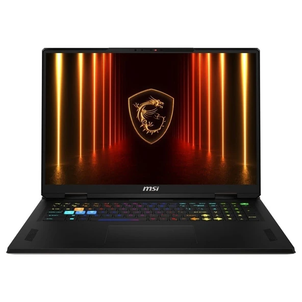 MSI Msı Vector 18 Hx Aı A2XWIG-667TR Intel Core Ultra 9 275HX 64GB Ram 1tb SSD RTX5080 18" Qhd+ 240Hz Freedos K39 ürün görseli 1