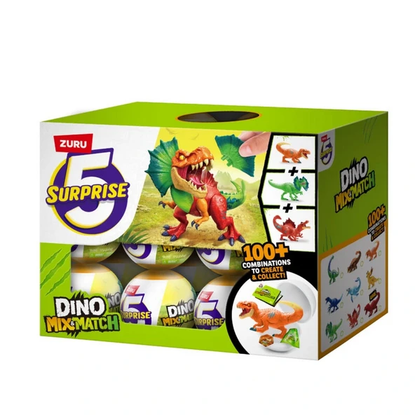 Mini Dino Karıştır & Eşleştir Sürpriz Paket - Resim 7
