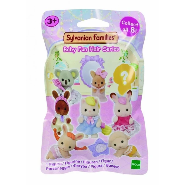 Sylvanian Families Bebek Minifigür Eğlenceli Saçlar Serisi ürün görseli 1