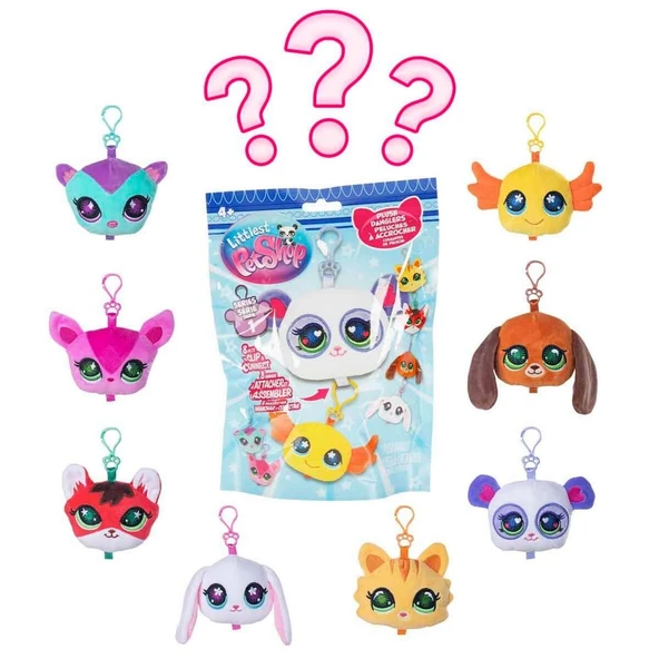 Littlest Pet Shop Peluş Anahtarlık Sürpriz Paket S1 ürün görseli 1