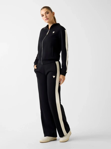 Guess Marlene Straight Leg Kadın Siyah Eşofman Altı V6RB10KCYF2-JBLK ürün görseli 1