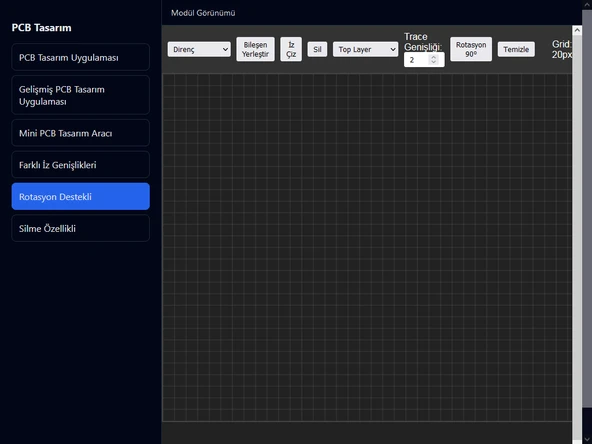 PCB Design Tool Mini PCB Tasarım Aracı - Resim 8