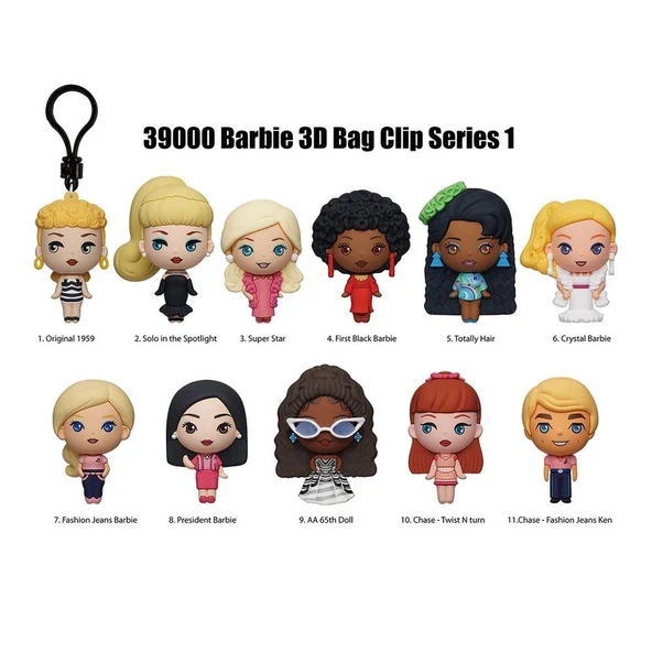 Barbie Klipsli Figür Seri 1 - Resim 2