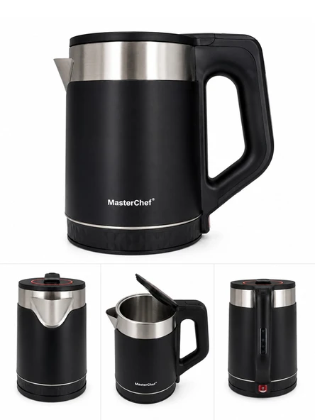 MasterChef Çelik kettle Plasik Kaplama 1,8lt - Resim 3