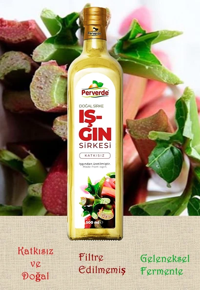 IŞGIN SİRKESİ 500 ML. DOĞAL FERMENTE ürün görseli 1