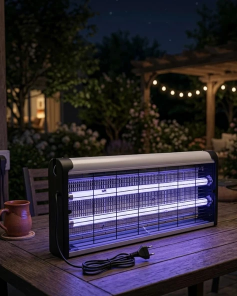 UV Işıklı Elektrikli Sinek Savar 10W Sessiz Haşere Öldürücü Lamba ürün görseli 1