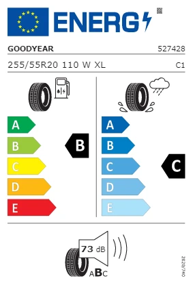 Goodyear 255/55 R20 110W XL Eagle F1 Asymmetric SUV AT FP Oto 4 Mevsim Lastiği (Üretim Yılı: 2025) ürün görseli 1