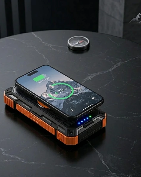 GÜNEŞ ENERJİLİ 20.000 POWERBANK ürün görseli 1