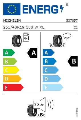 Michelin 255/40 R19 100W XL PRIMACY 4 VOL MICHELIN Oto Yaz Lastiği (Üretim Yılı: 2025) ürün görseli 1