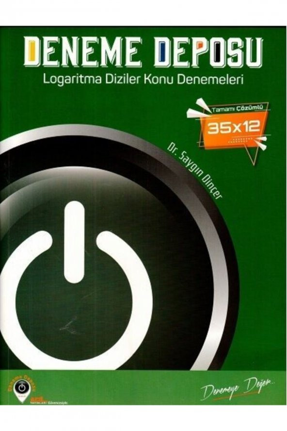 Deneme Deposu Ayt Logaritma Diziler Konu Denemeleri ürün görseli 1