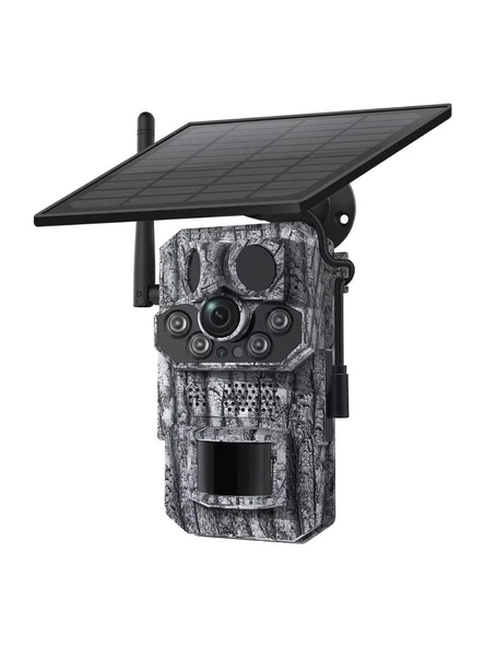 Avenir S443H 3mp 4g Solar Foto Kapan No-Glow Kamuflaj Avcılık Doğal Yaşam Kamerası Sim Kartlı ürün görseli 1