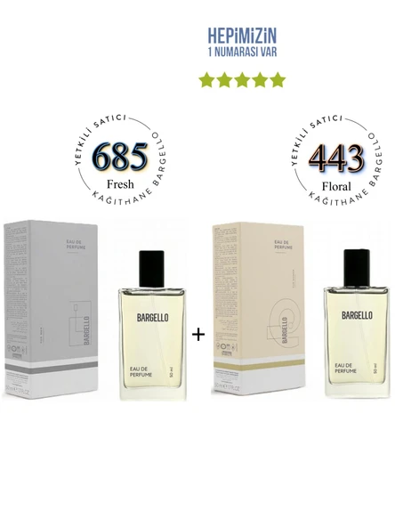 685 + 443 Erkek/Kadın Parfüm Edp 50 ml Fresh/Floral - Mnms685443 ürün görseli 1