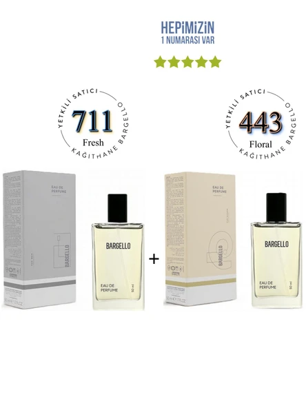 711 + 443 Erkek/Kadın Parfüm Edp 50 ml Fresh/Floral - Mnms711443 ürün görseli 1