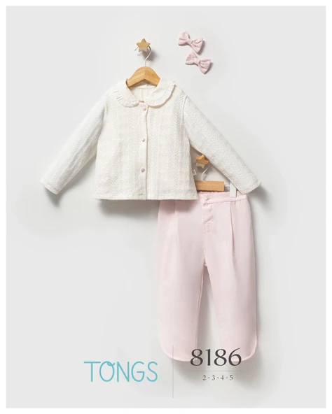 Tongs Üçlü Takım 8186 Pembe ürün görseli 1
