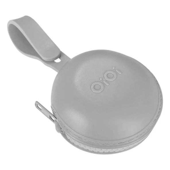 OiOi Pod Silikon Emzik Kutusu Powder Grey ürün görseli 1