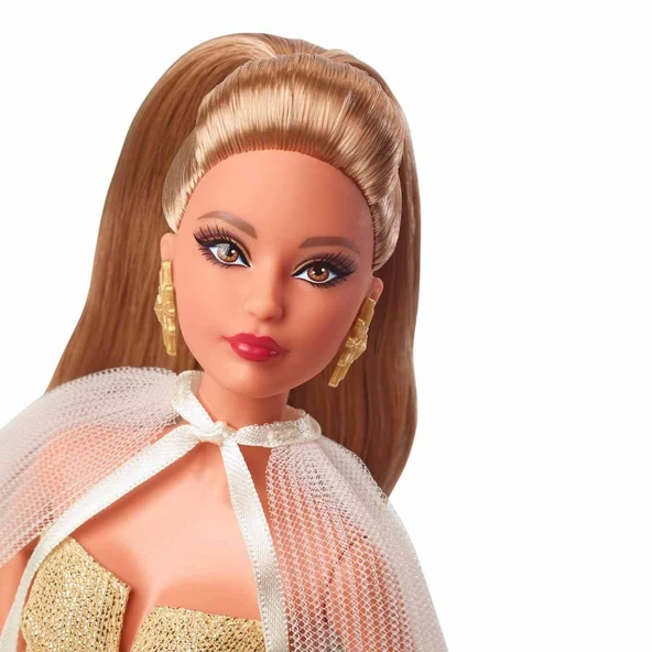 Barbie 2023 Mutlu Yıllar Bebeği - Kumral - Resim 2