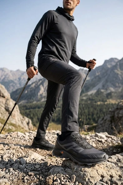 Humtto 160648A-1 Siyah Outdoor Trekking Ayakkabı ürün görseli 1