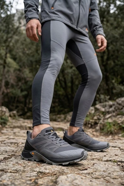 Humtto 160648A-3 Füme Outdoor Trekking Ayakkabı ürün görseli 1
