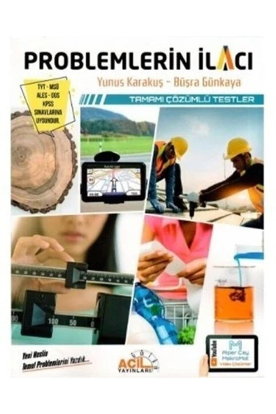 Acil Problemlerin Ilacı Tamamı Çözümlü Testler ürün görseli 1