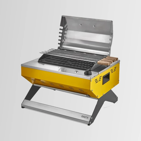 Remta R131 Elektrikli Profesyonel Döküm Barbekü Izgara Mangal ürün görseli 1