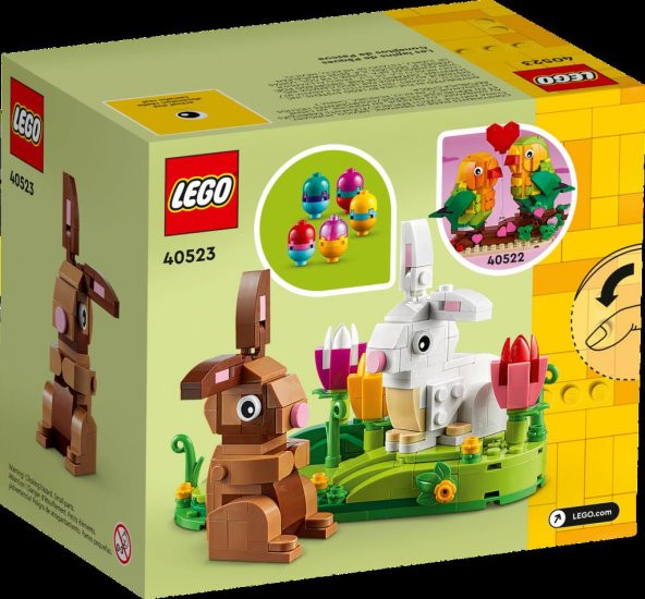 LEGO Seasonal 40523 Easter Rabbits Display - Resim 2