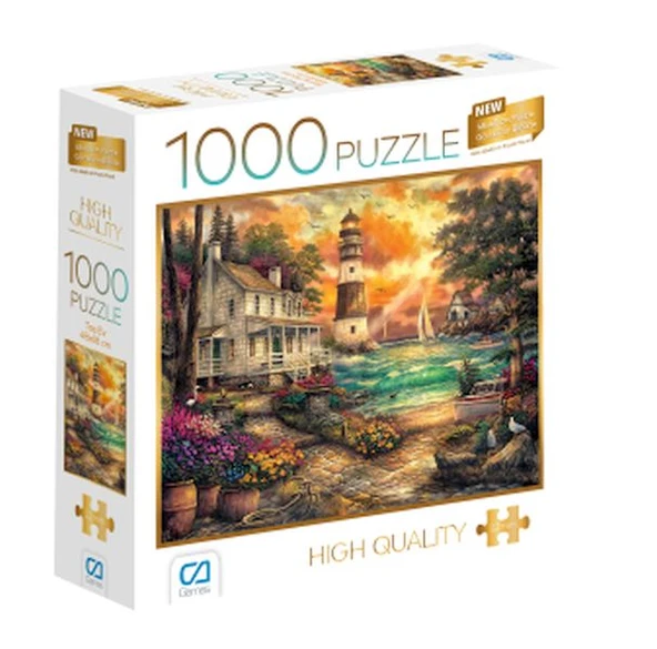 Taş Ev Puzzle 1000 ürün görseli 1