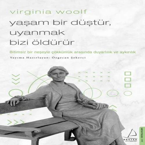 Virginia Woolf - Yaşam Bir Düştür, Uyanmak Bizi Öldürür ürün görseli 1