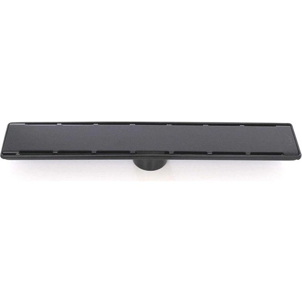 Sukar Line/6 Siyah Plain 60 CM Izgaralı Duş Kanalı 1156-1036000-31 ürün görseli 1