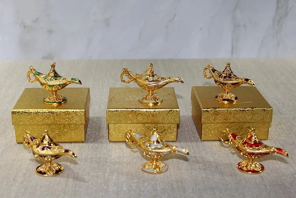 Mineli Metal Alaatin Lambası Alk3841 ürün görseli 1