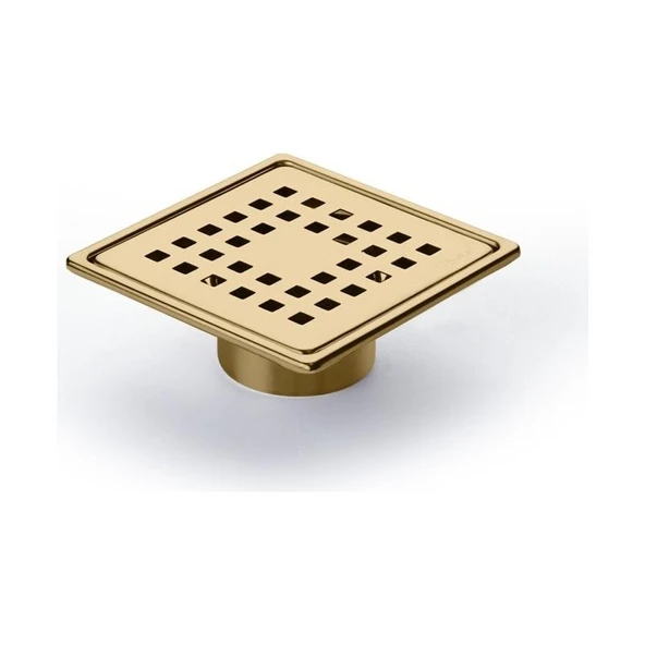Sukar Line/9 10x10 Gold Kare Izgaralı Yer Süzgeci 1153-0031099-71 ürün görseli 1