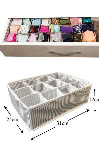 Pratik Bölmeli Çekmece Düzenleyici Organizer ürün görseli 1