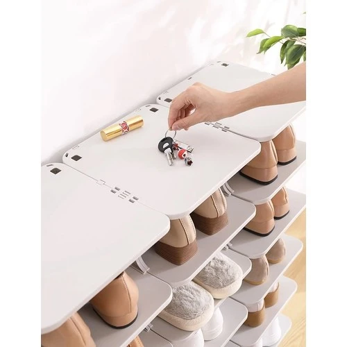 5 Katlı Pratik Ayakkabılık - Ayakkabı Rafı - Resim 3