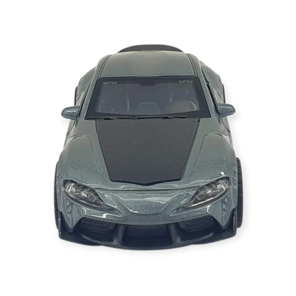 Çek Bırak Araba Metal - 3691C - Gri - 1 ADET - Resim 5
