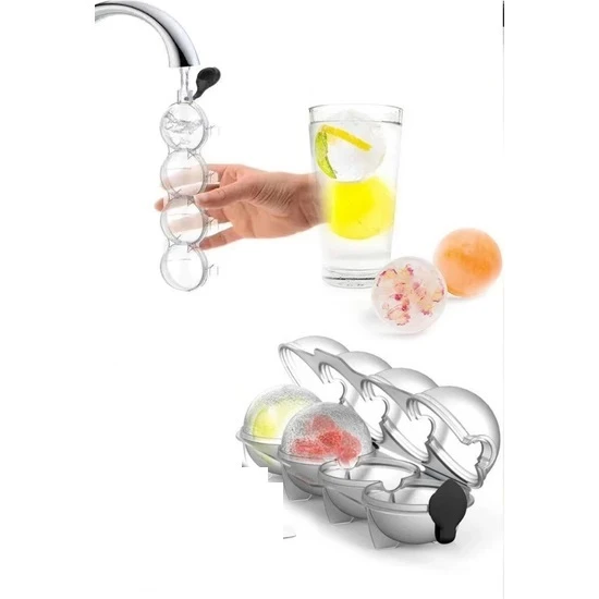 Led Işıklı Buz Küpleri (3 Adet) - Resim 2