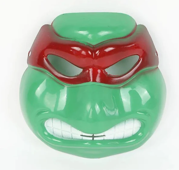 Ninja Kaplumbağalar Maskesi Raphael Maskesi - Resim 2