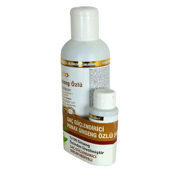 Doğal Ginseng Özlü Bitkisel Şampuan 500 ML - Resim 2