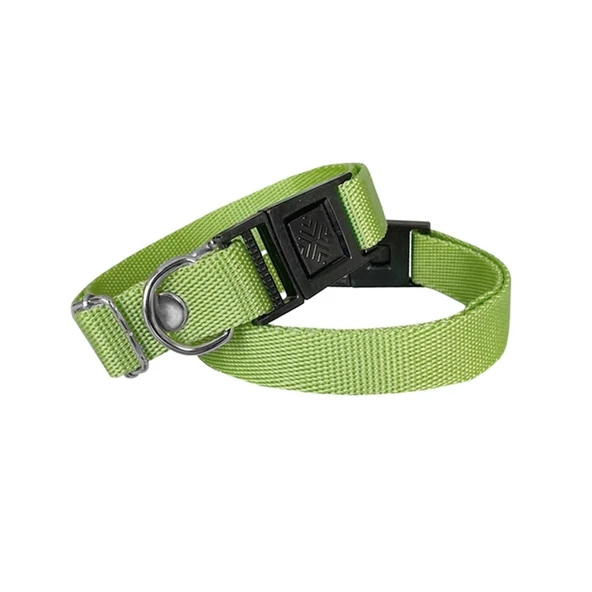 Köpek Tasması Dokuma 2 cm - Min: 30 cm - Max: 50 cm Yeşil ürün görseli 1